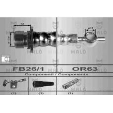 8948 Malo Тормозной шланг