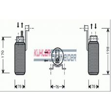 8904701 KUHLER SCHNEIDER Осушитель, кондиционер