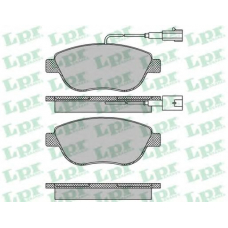 05P764 LPR Комплект тормозных колодок, дисковый тормоз