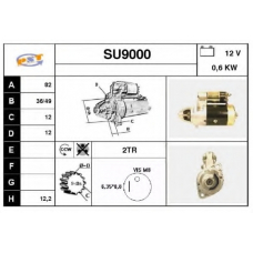 SU9000 SNRA Стартер