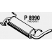 P8990 FENNO Глушитель выхлопных газов конечный