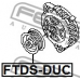 FTDS-DUC FEBEST Ременный шкив, генератор