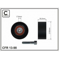 13-98 CAFFARO Натяжной ролик, поликлиновой  ремень