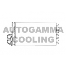 101661 AUTOGAMMA Теплообменник, отопление салона