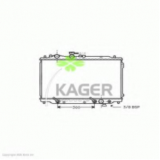 31-1540 KAGER Радиатор, охлаждение двигателя
