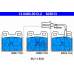 13.0460-3013.2 ATE Комплект тормозных колодок, дисковый тормоз