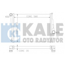 354400 KALE OTO RADYATOR Радиатор, охлаждение двигателя