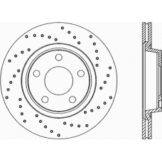 BDRS1731.25 OPEN PARTS Тормозной диск