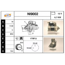 NI9002 SNRA Стартер