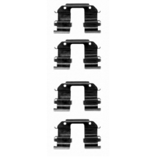 8DZ 355 203-041 HELLA PAGID Комплектующие, колодки дискового тормоза