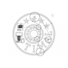 SK-1641 OPTIMAL Комплект ремня грм