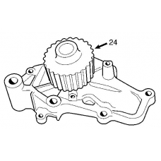 VKPC 95426 SKF Водяной насос