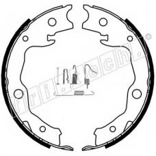 1115.322K fri.tech. Комплект тормозных колодок, стояночная тормозная с