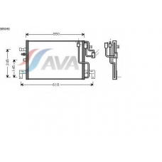 SB5048 AVA Конденсатор, кондиционер