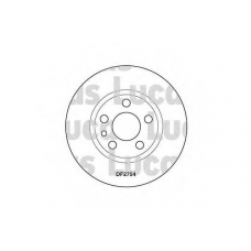 DF2754 TRW Тормозной диск