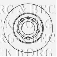 BBD4274 BORG & BECK Тормозной диск