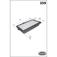 LFAF403 LUCAS FILTERS Воздушный фильтр