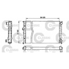 230505 VALEO Радиатор, охлаждение двигателя