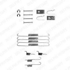 LY1105 DELPHI Комплектующие, тормозная колодка