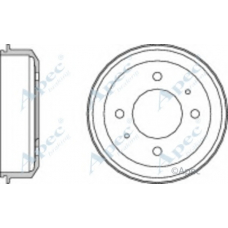 DRM9171 APEC Тормозной барабан