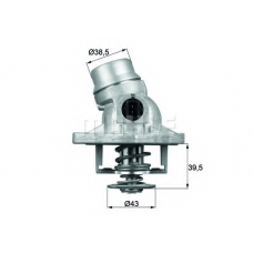 TM 12 105 MAHLE Термостат, охлаждающая жидкость