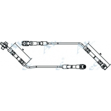 HOS3156 APEC Тормозной шланг