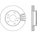 BDR1709.20 OPEN PARTS Тормозной диск