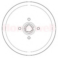 329130B BENDIX Тормозной барабан