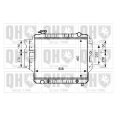 QER2565 QUINTON HAZELL Радиатор, охлаждение двигателя