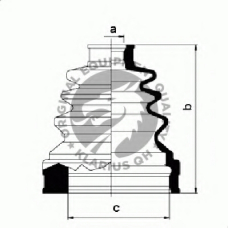 QJB795 QH Benelux Комплект пылника, приводной вал