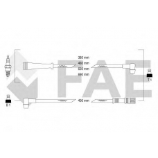 83170 FAE Комплект проводов зажигания