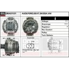 DRA0101 DELCO REMY Генератор