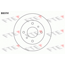 BS3791 FTE Тормозной диск