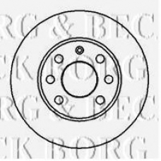 BBD4857 BORG & BECK Тормозной диск