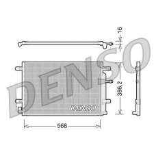 DCN02018 DENSO Конденсатор, кондиционер