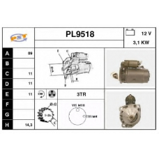 PL9518 SNRA Стартер