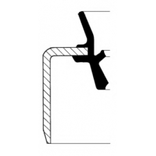 07015468B CORTECO Уплотняющее кольцо, ступица колеса