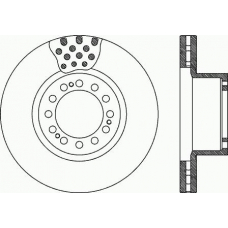 DSX1079.20 ROADHOUSE Тормозной диск