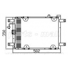 PXNCM-002 Parts mall Конденсатор, кондиционер