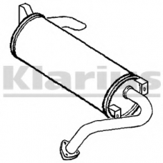 FT844W KLARIUS Глушитель выхлопных газов конечный