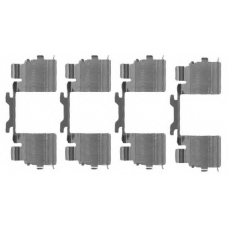 K0438 PAGID Комплектующие, колодки дискового тормоза