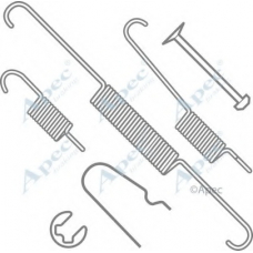 KIT743 APEC Комплектующие, тормозная колодка