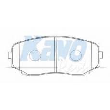 BP-4573 KAVO PARTS Комплект тормозных колодок, дисковый тормоз