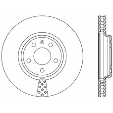 BDR2412.20 OPEN PARTS Тормозной диск