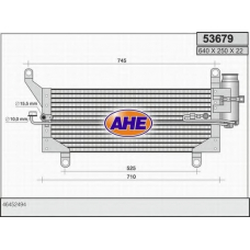 53679 AHE Конденсатор, кондиционер