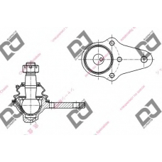 DB1147 DJ PARTS Несущий / направляющий шарнир