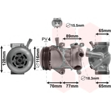 5300K687 VAN WEZEL Компрессор, кондиционер