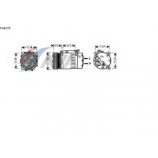 VWK270 AVA Компрессор, кондиционер
