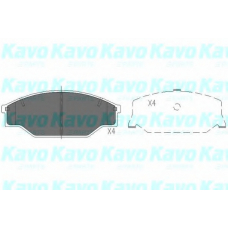 KBP-9001 KAVO PARTS Комплект тормозных колодок, дисковый тормоз