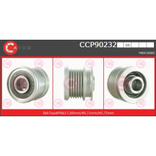 CCP90232GS CASCO Ременный шкив, генератор
